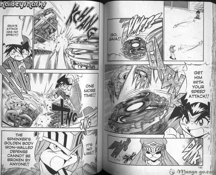 Bakuden Shoot Beyblade Chapter 11.4 8